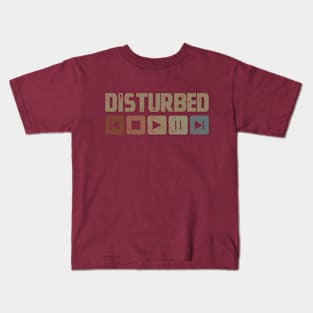 Disturbed Control Button Kids T-Shirt